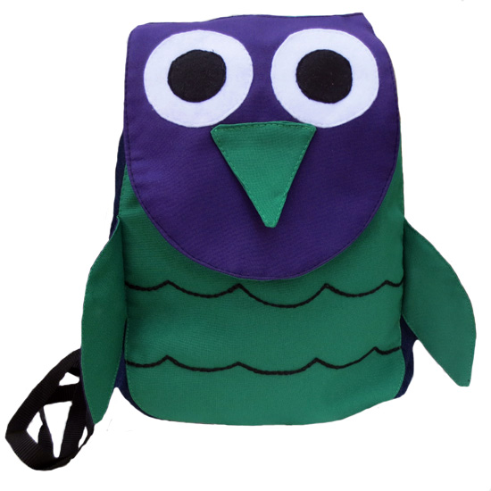 owl plush backpack